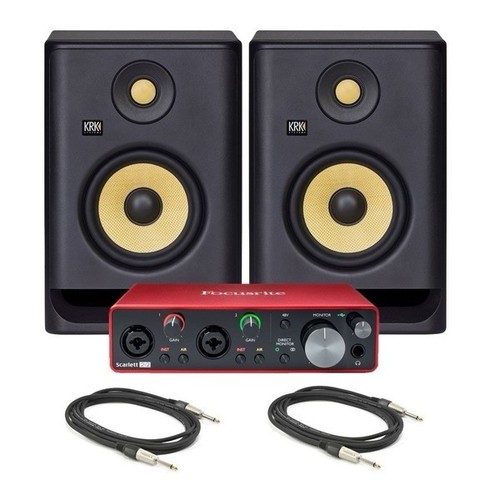 Krk rokit studio monitors - 5,